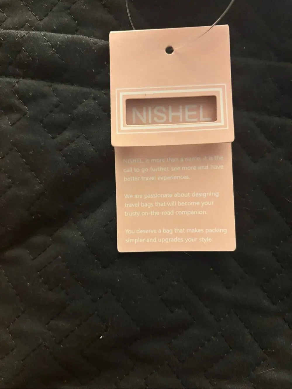 Nishel travel, cosmetics case, NWT